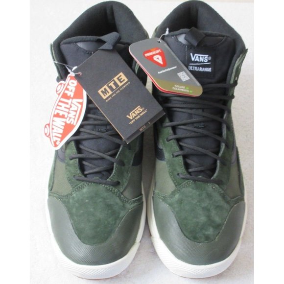 Vans Men's UltraRange Exo Hi MTE-1 Boots Grape Leaf Green Marshmallow Sizes NWT - Picture 3 of 5